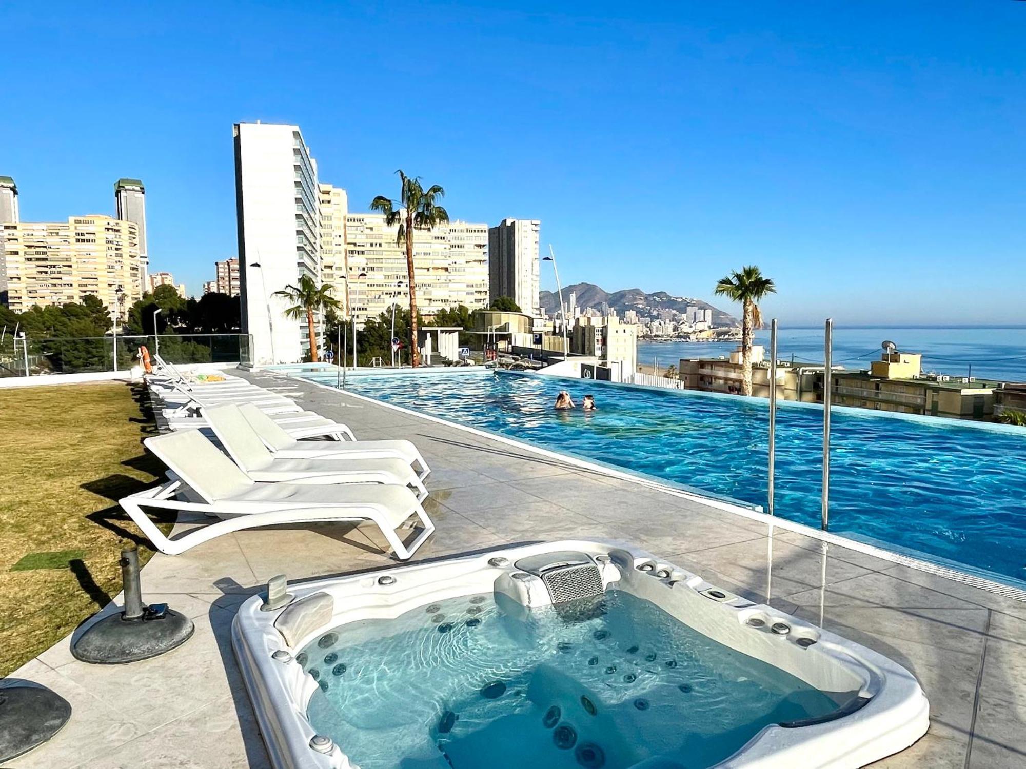 Luxury Apartment Sunset Cliffs Benidorm Exterior foto